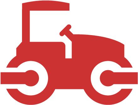 Paving - Road Roller Vector (512x512)