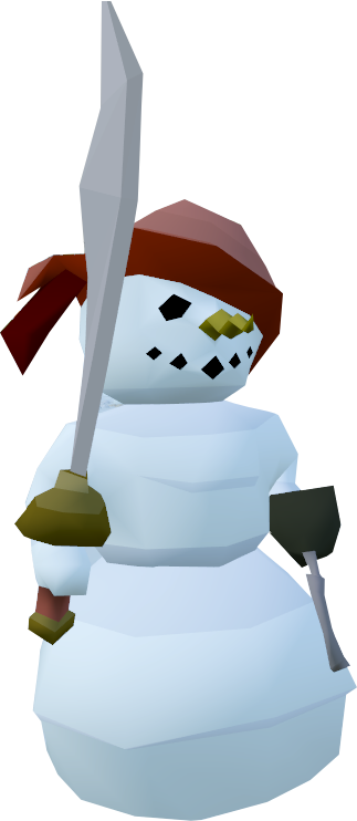 Snowman - Pirate - Plush (323x742)