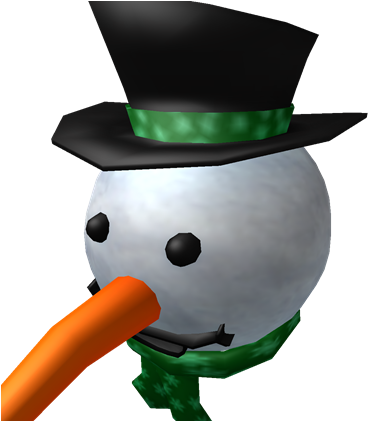 Snowman Head Mesh - Cartoon (420x420)