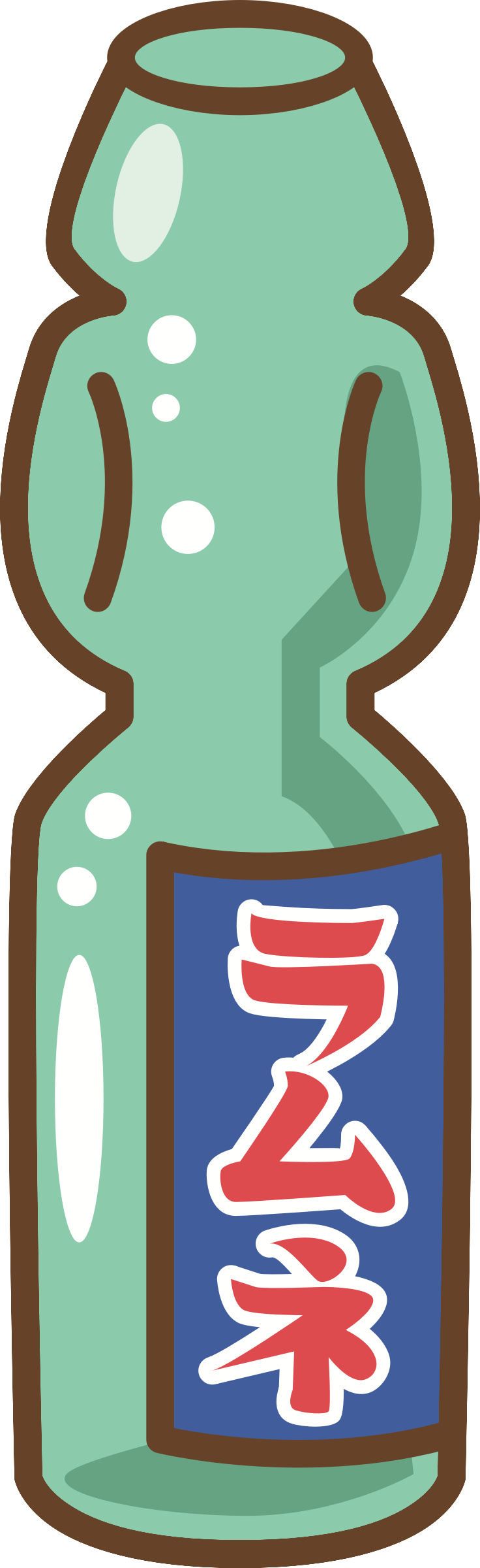 Big Image - Ramune Clipart (736x2400)