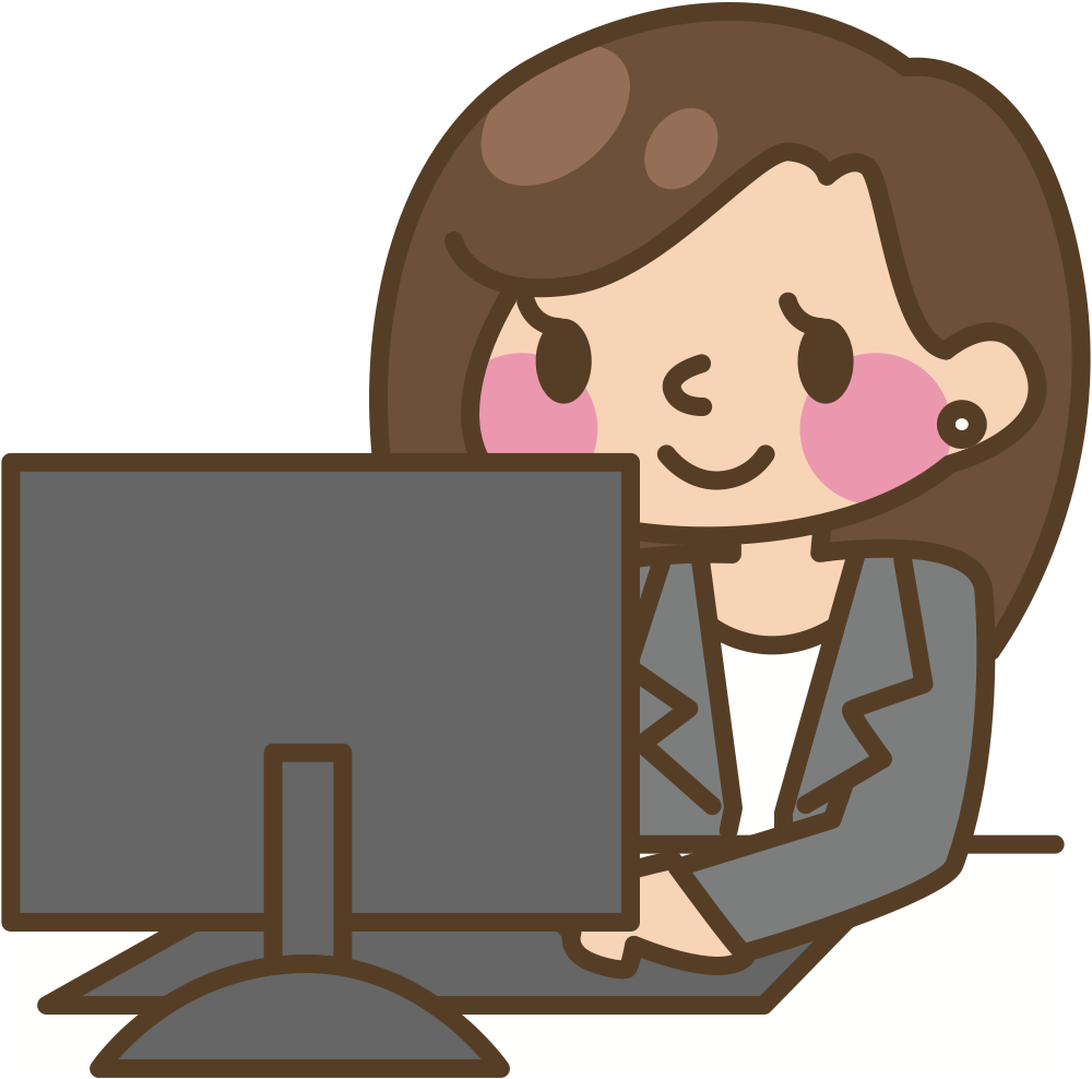 Medium Image - Clip Art Computer Typing (1000x988)