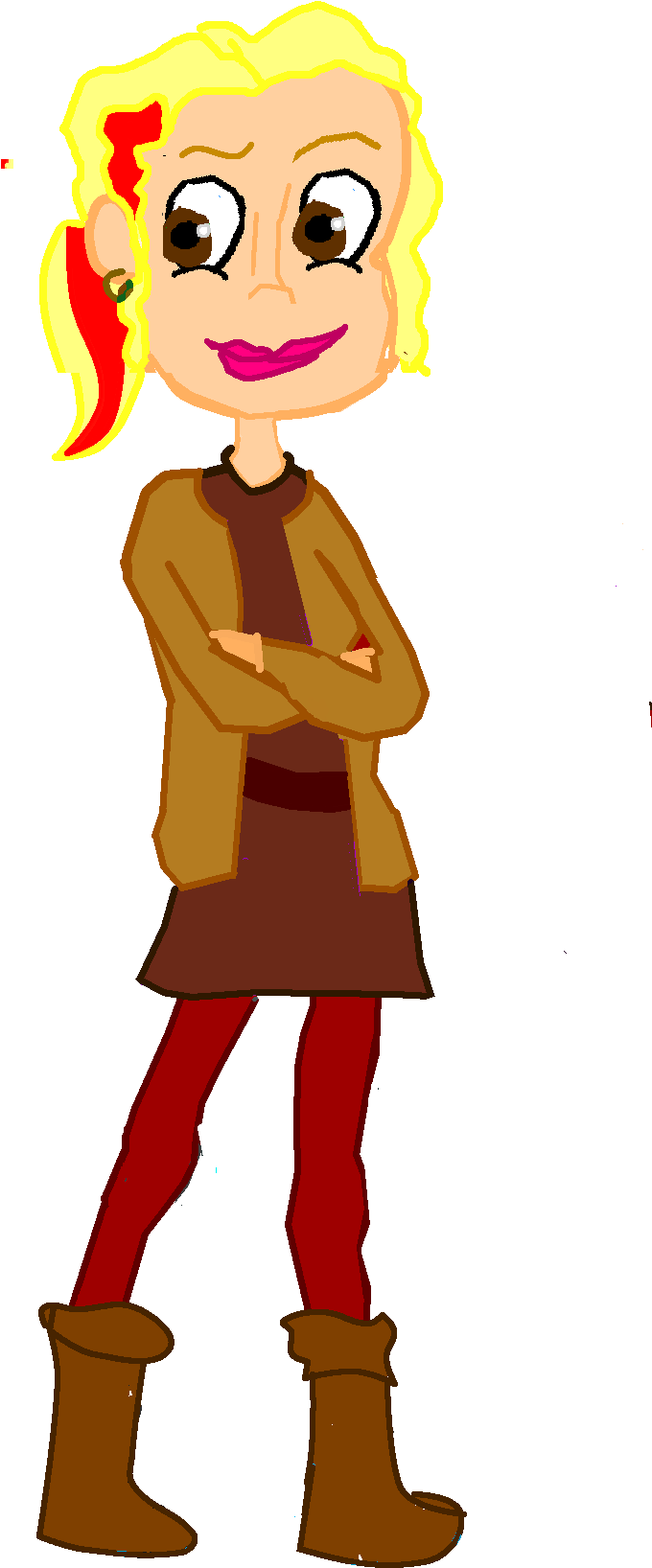 Hanna Haddock - Cartoon (786x1749)