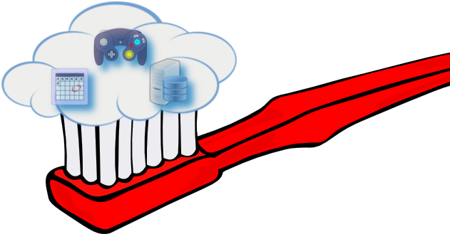 Brushing Your Teeth Png (712x343)