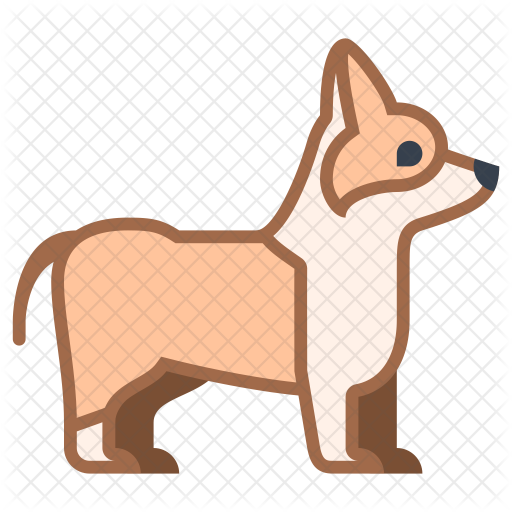 Corgi Icon - Keychain (512x512)
