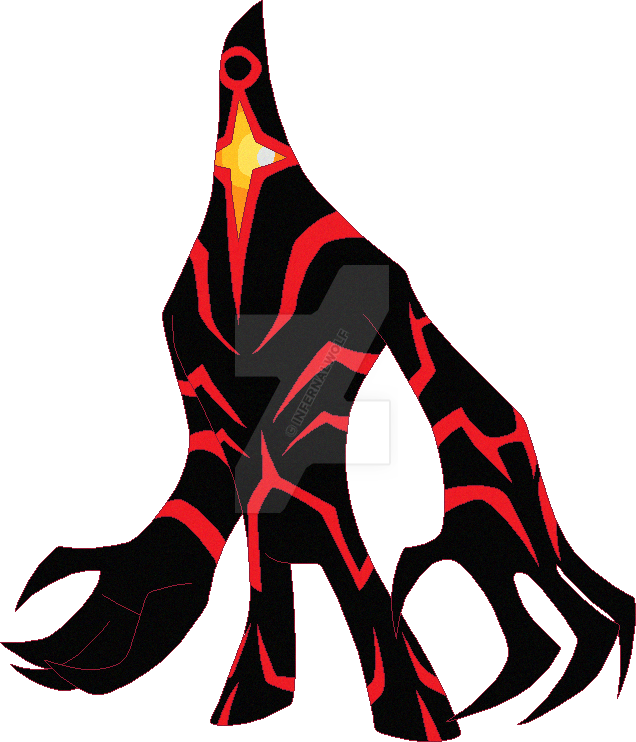 Second Form By Infernalwolf - Ben 10 Omniverse Malware (636x742)