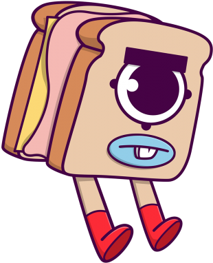 Cool Cartoon Food (429x500)