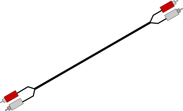 Rca Cable Clipart (600x365)
