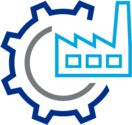 Manufacturing - Data Integration Icon (591x487)