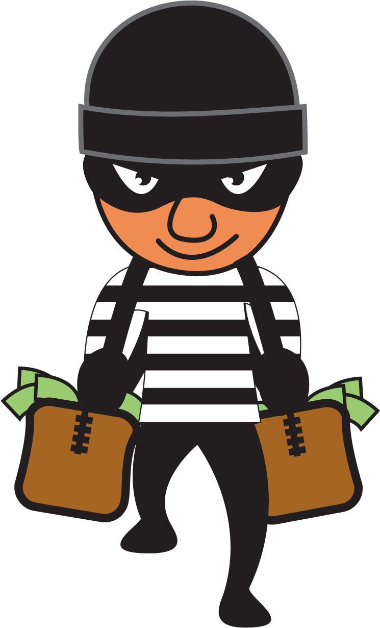 Thief, Robber Png - 壞人 卡通 (1300x1300)