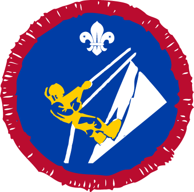 Climber Activity Badge - Cubs Badges (400x397)