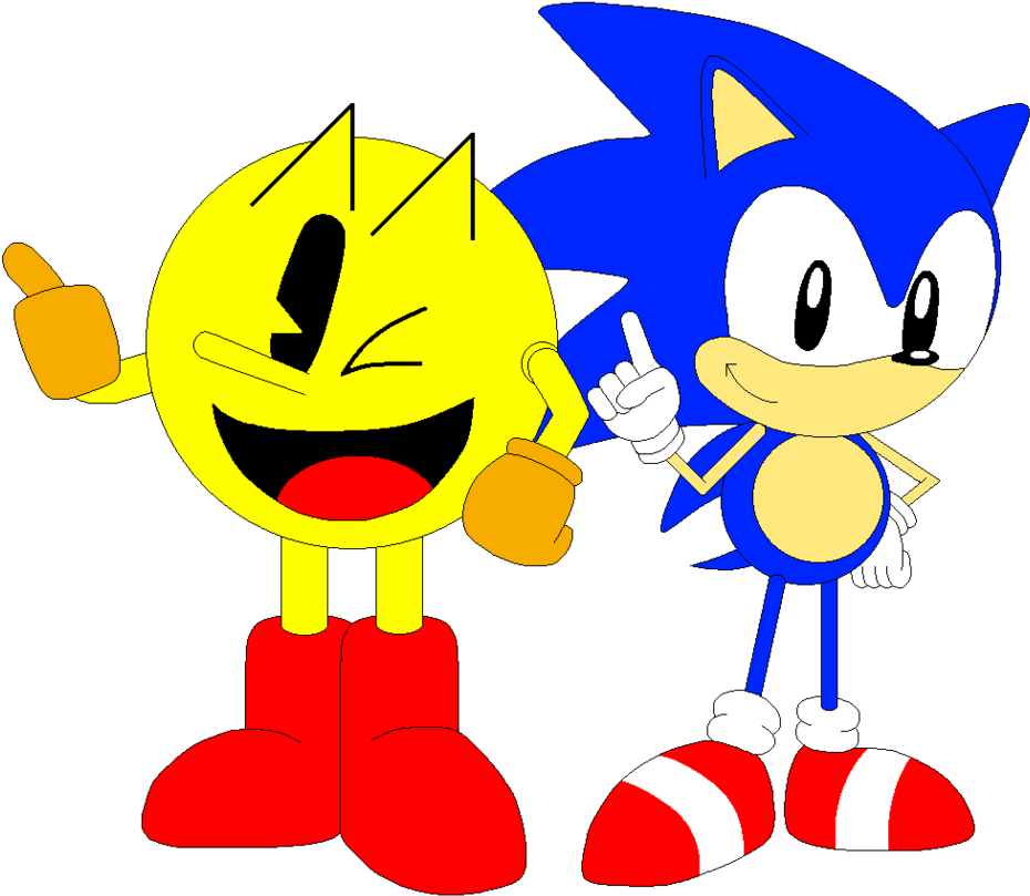 Pac Man Pixel (1024x881)