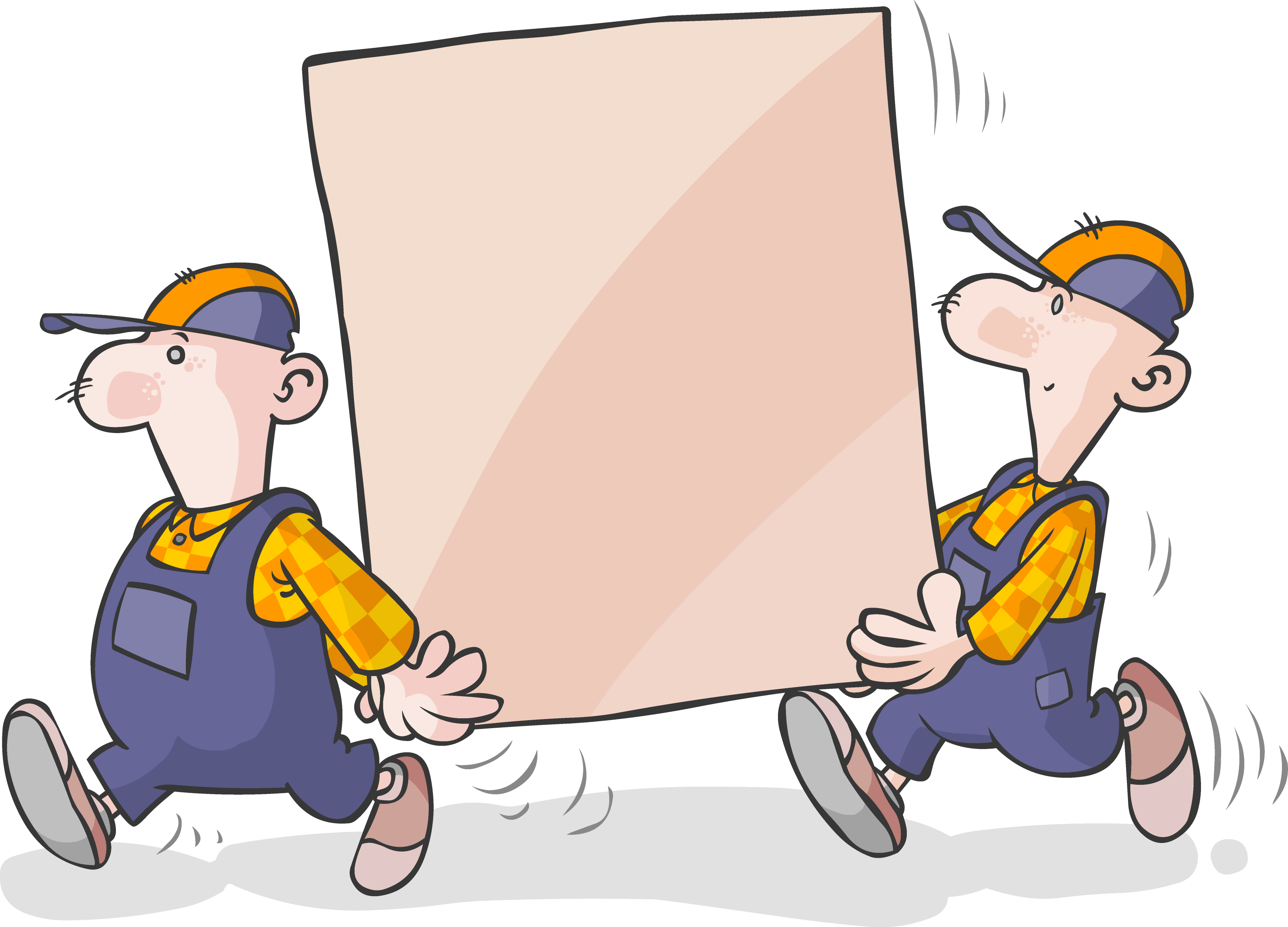Cargo Cartoon - Worker - Cargo Cartoon - Worker (3389x2438)