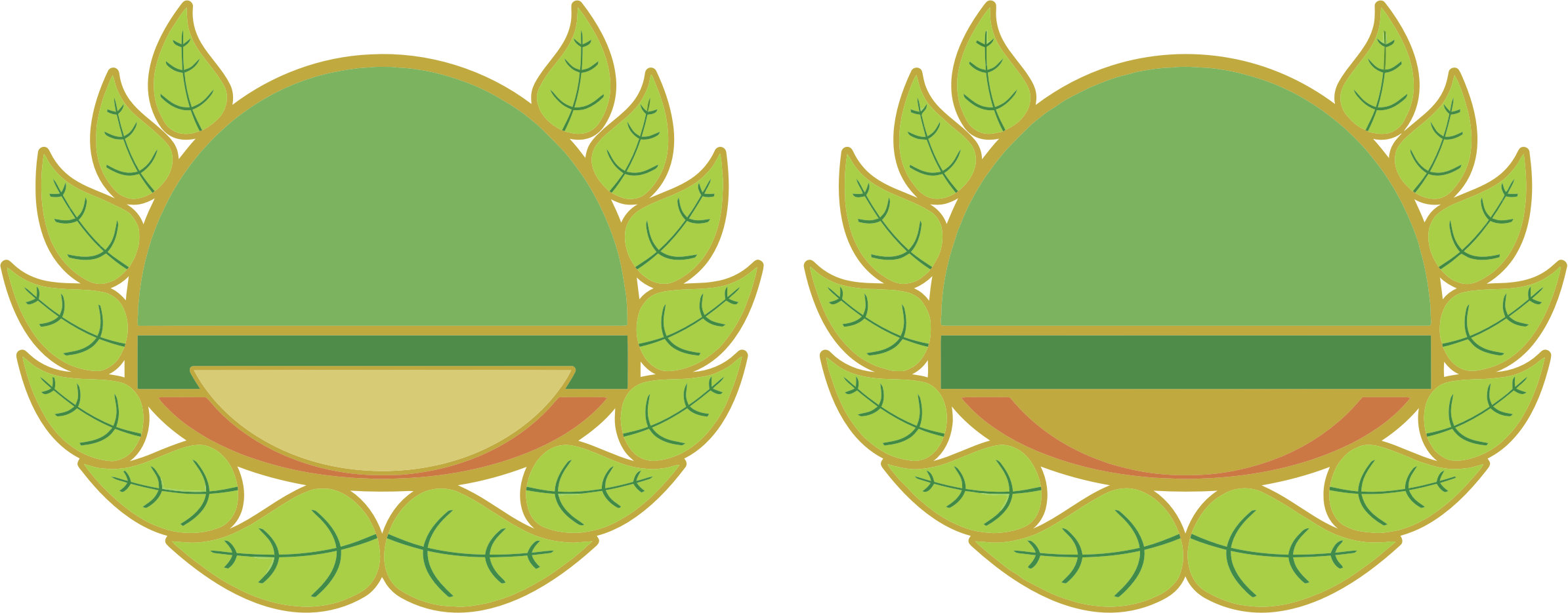 Wreath Plaques - Wreath Plaques (2389x935)
