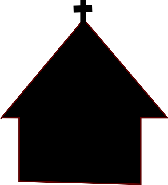 House Black Vector (546x599)
