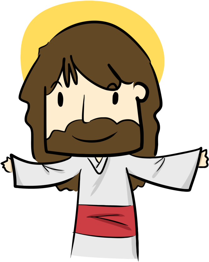 Jesus Vector26 By Minayoussefsaleb - Jesus Chibi (1024x1024)