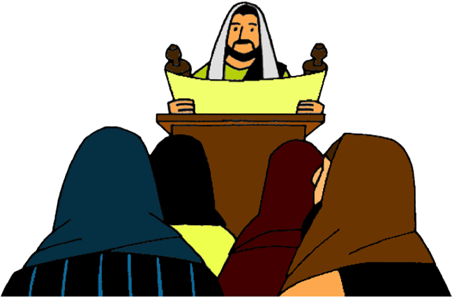 Jesus Preaches In Nazareth (700x525)