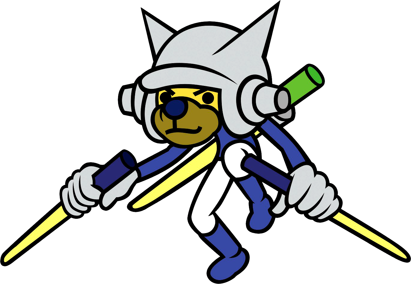 Image - Dog Ninja Rhythm Heaven (1375x949)