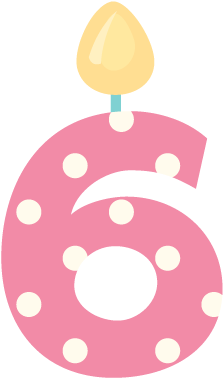 ՂᘎᗰᏰᏋᖇտ * ᏰᎥᖇեɧᗪᗩᎽ - Numeros Rosa Com Poa (262x464)