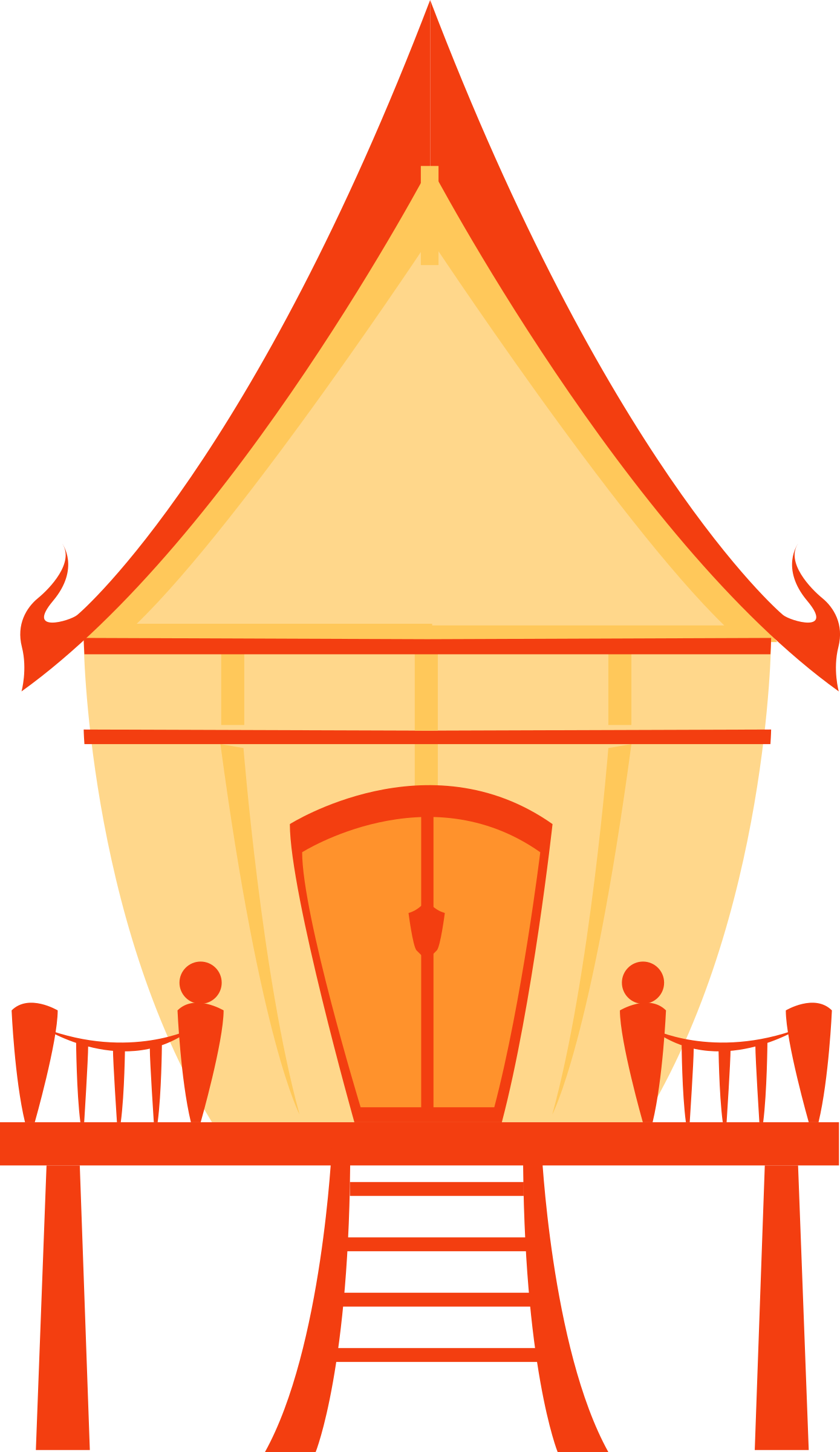 Big Image - เวก เตอร์ บ้าน ไทย (1389x2400)