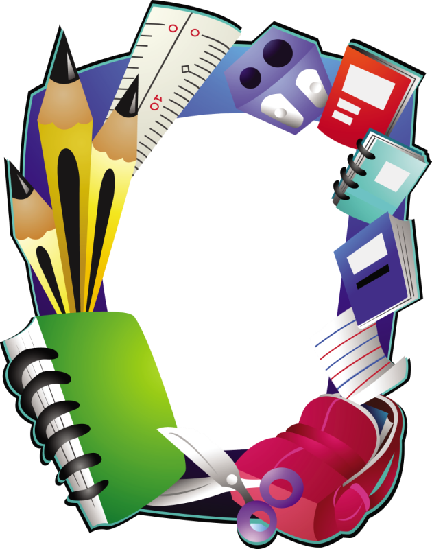 Frame Escolar Png - School Borders And Frames (630x800)