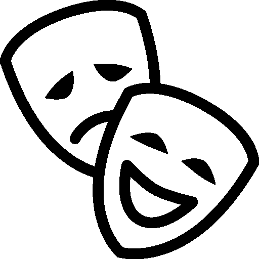 Exp - Theater - Mask Icon (512x512)