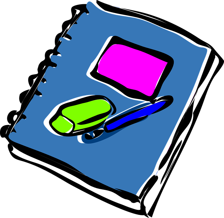 Journal - Notebook Clip Art (740x720)