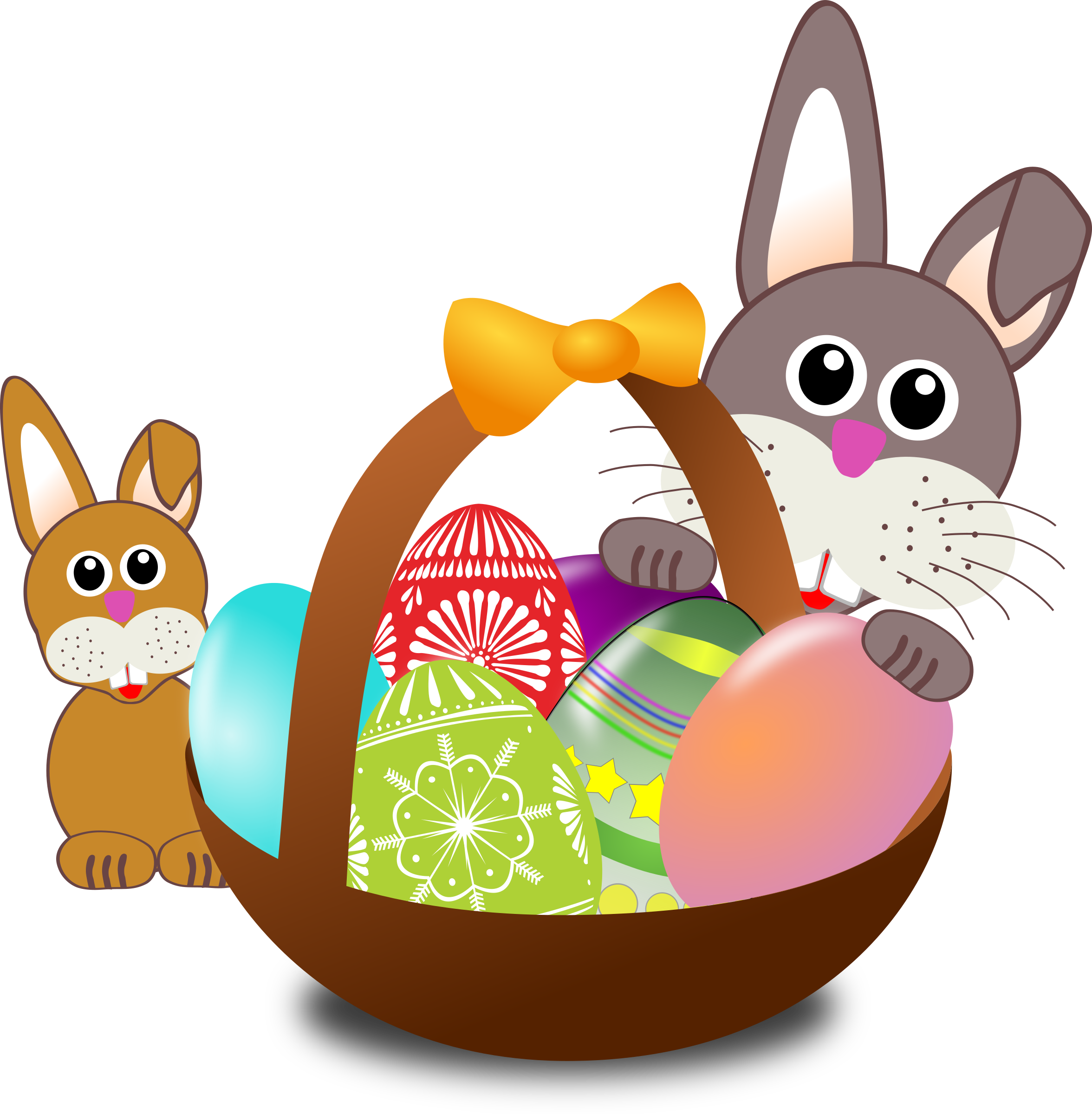 Microsoft Office Easter Clipart - Easter Journal 7x10 Notebook With Lined Pages: Fun (2352x2400)