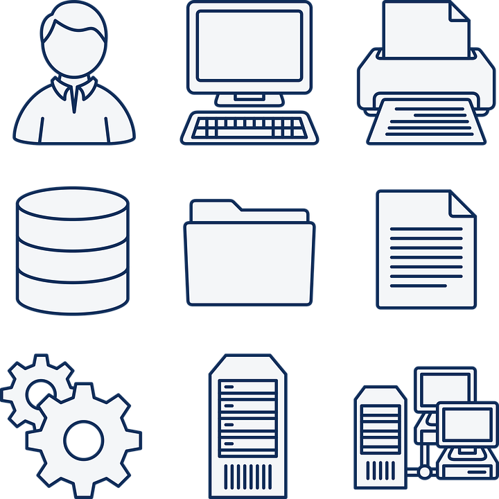 Computer Data Database Diagram Directory Document - Que Es Un Sistema Informatico (720x720)