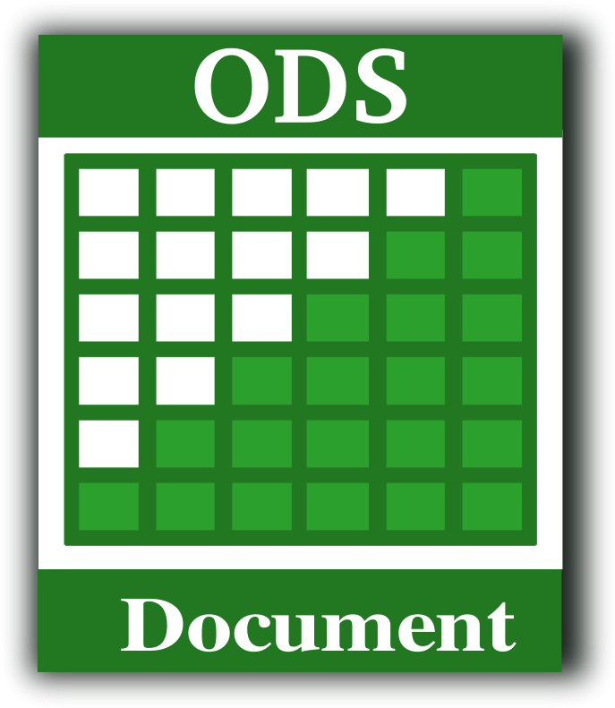 Spreadsheet Opendocument Clip Art - Spreadsheet Opendocument Clip Art (695x800)