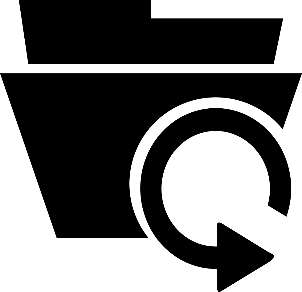 Historical Data Clip Art - Data Recovery Icon Vector (980x946)