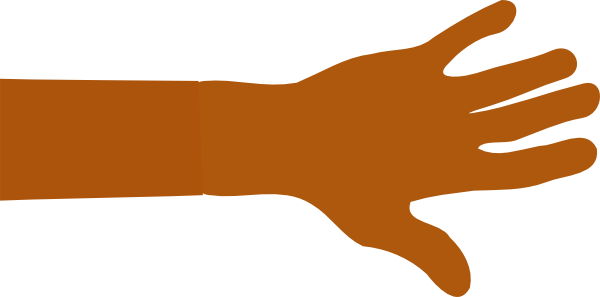 Hand And Arm Clipart (600x297)
