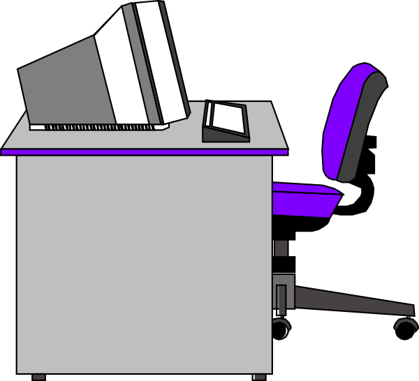 Office Clip Art (600x546)