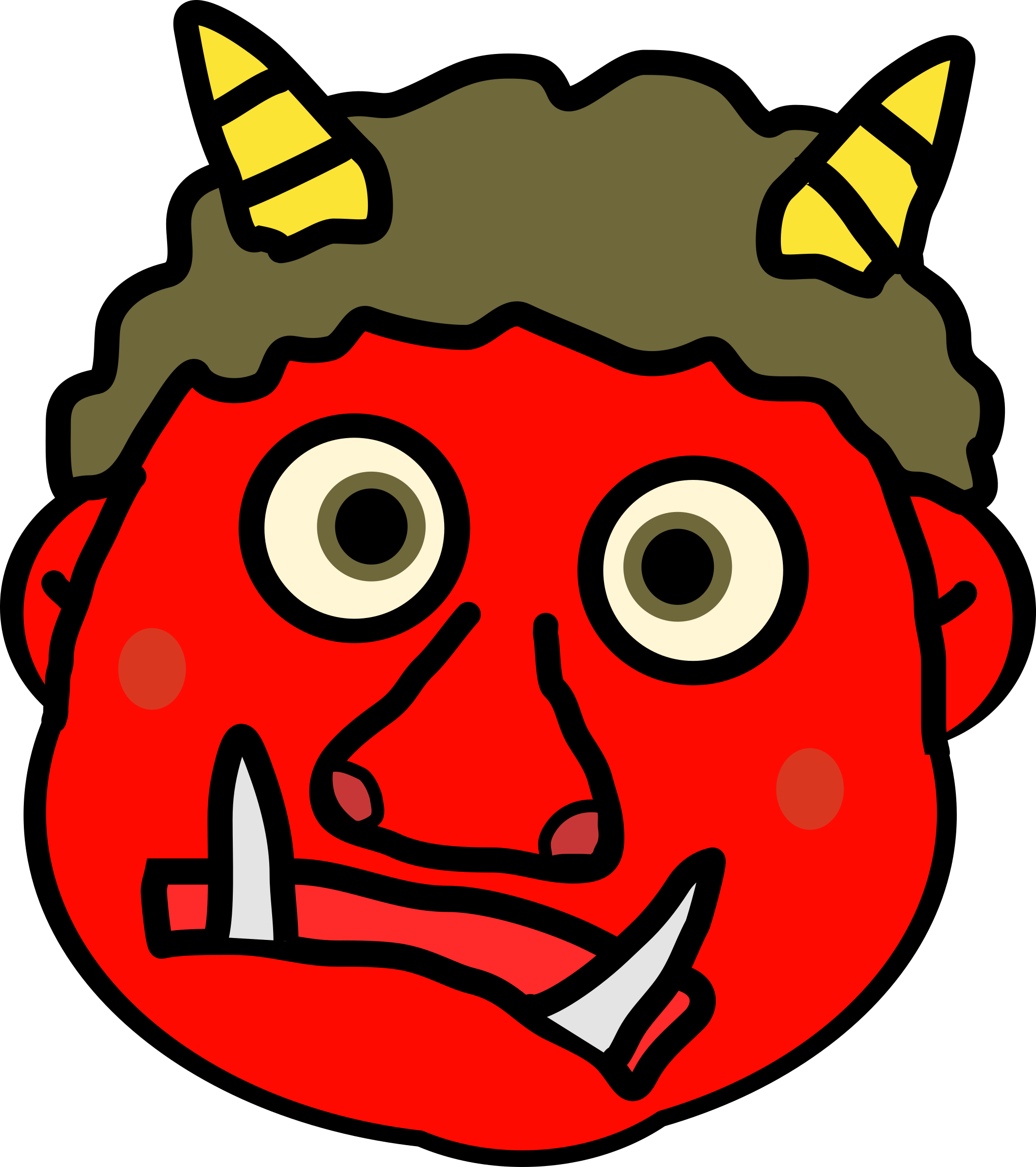 Bean - Oni Setsubun (2132x2400)