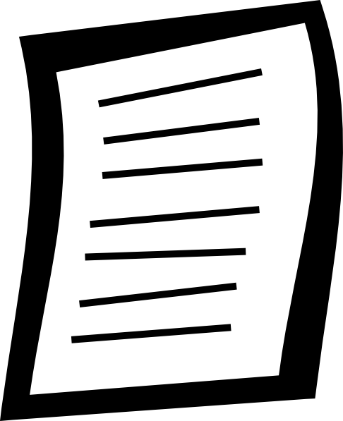 List Clip Art (486x597)