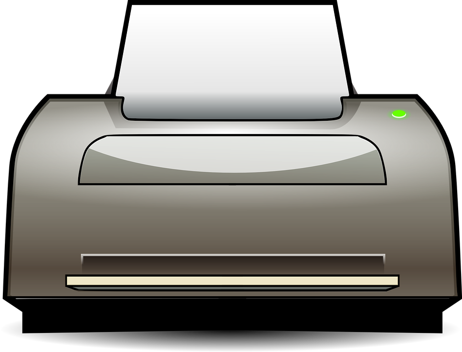 Printer Clip Art (946x720)