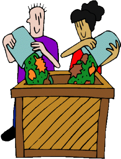 Photo Source - Compost Clipart (414x525)