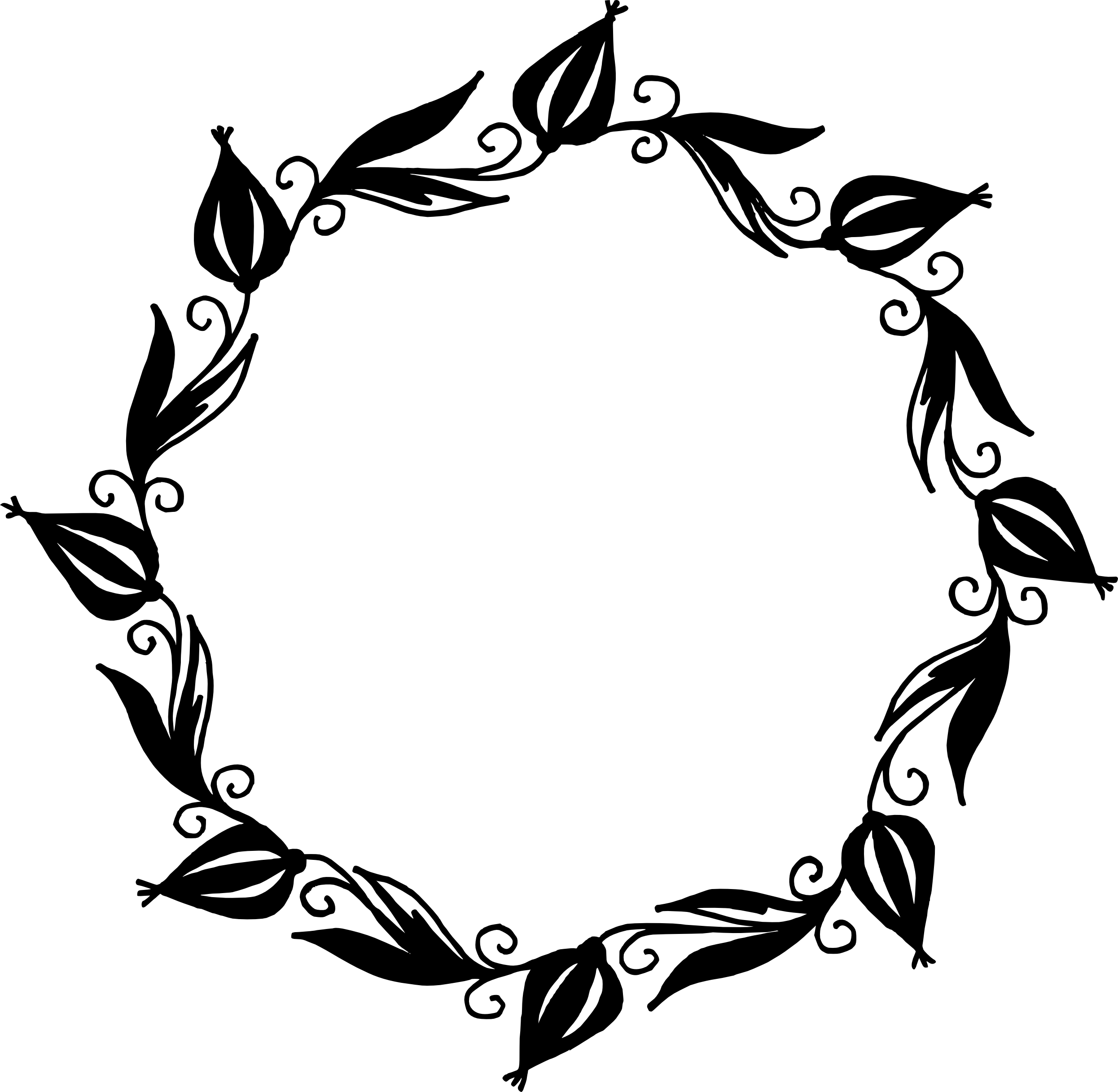 Image - Circle Frame Png (2491x2432)