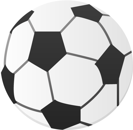 Pixel - Soccer Ball Vector Icon (512x512)
