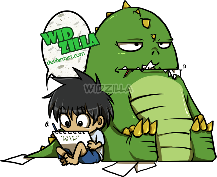 Id Widzilla By Widzilla - Cartoon (721x587)