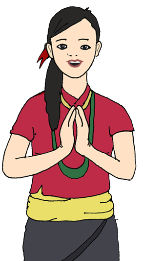Send Message - Namaste In Nepali (303x536)