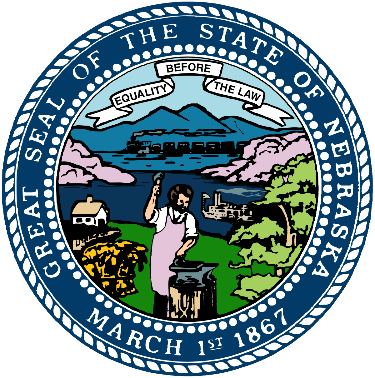 Nebraska State Flag Meaning (2000x2016)