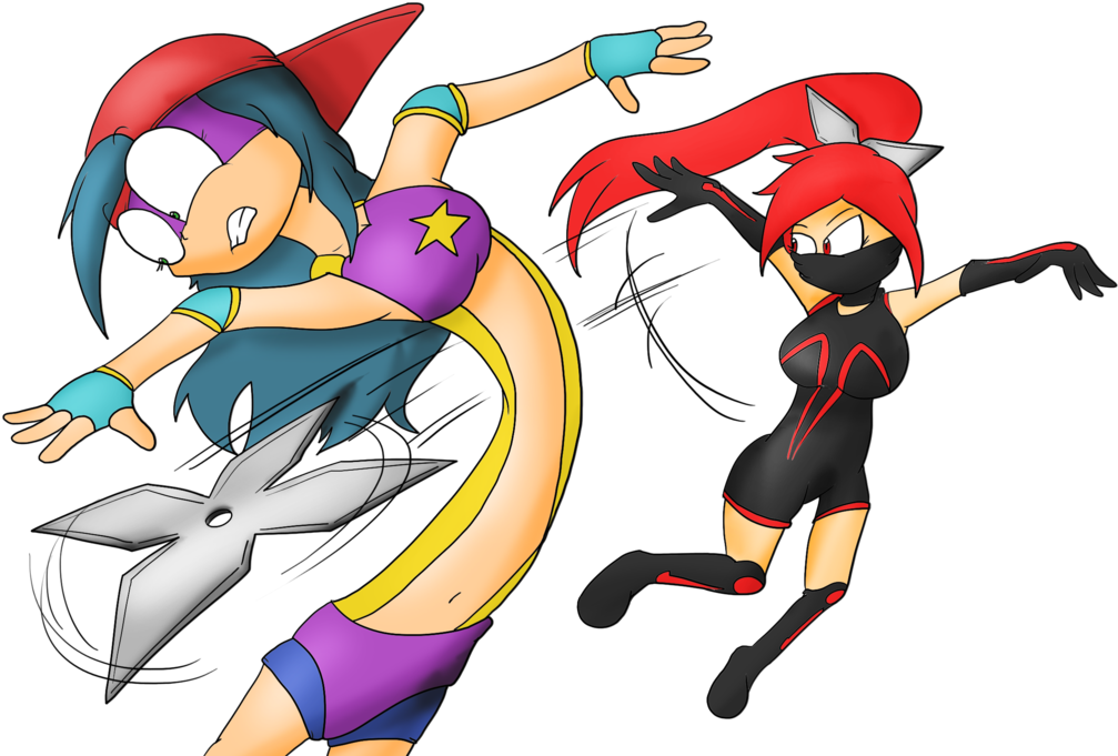 A Sharp Close Call By Juacoproductionsarts - Cartoon (1024x686)