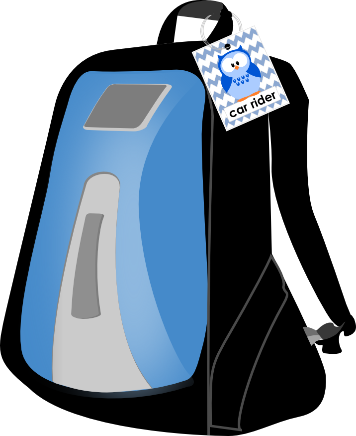 Backpackblog - Clip Art (716x875)