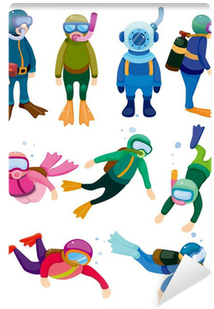 Diver Cartoon (400x400)