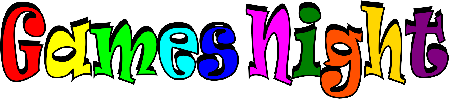 Games Night Logo - Games Night (1696x376)