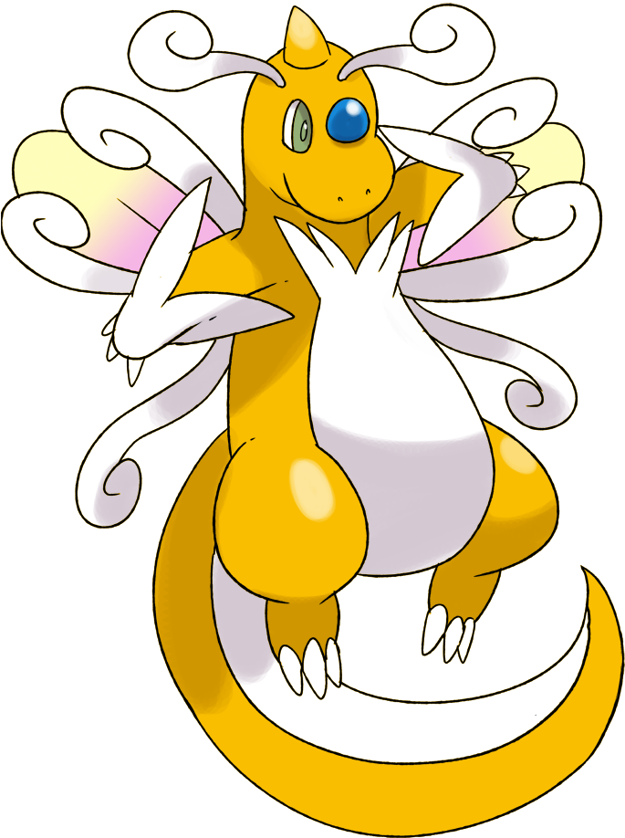 Mega Dragonite Z - Mega Dragonite X (800x978)