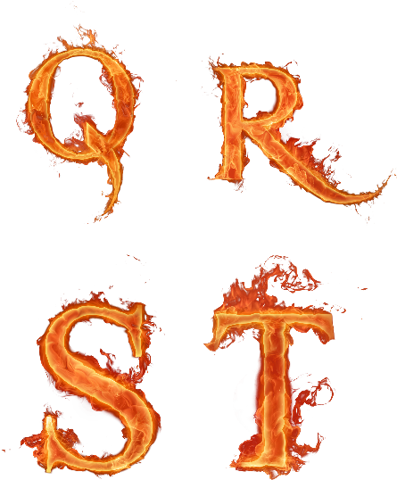Alphabet Feu - .net (518x600)