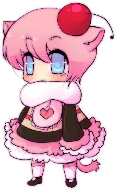 Cupcake Cat By Xerrorx666 - Cupcake Cat (567x687)