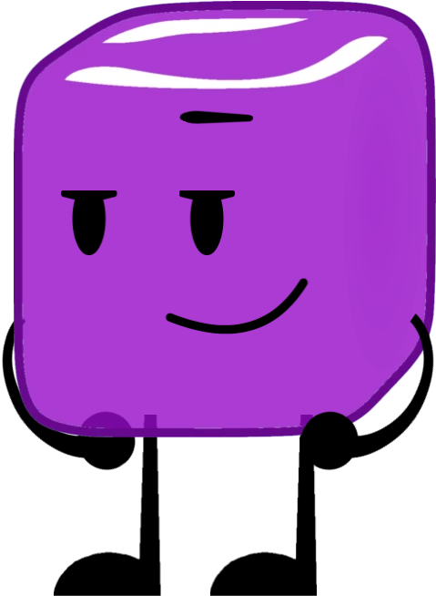 Purple Ice Cube - Purple Ice Cube (549x660)