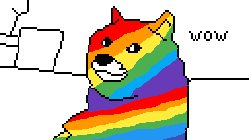 Pixel Art Black And White (512x288)